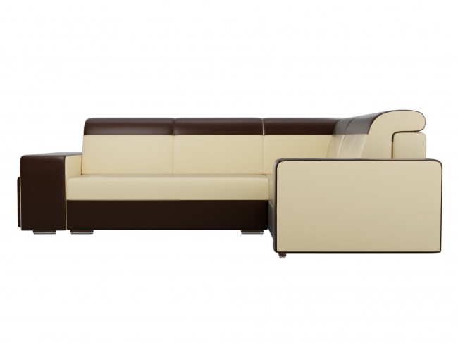Угловой диван Мустанг с двумя пуфами Правый