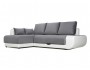 Угловой диван с независимым пружинным блоком Поло LUX НПБ (Нью-Йорк) Левый