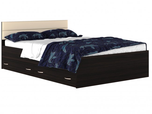 Кровать с ящиками Виктория-МБ (140х200)