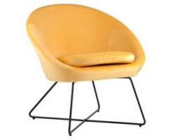 Кресло Stool Group Колумбия оранжевый [DOUMBIA HLR-22]