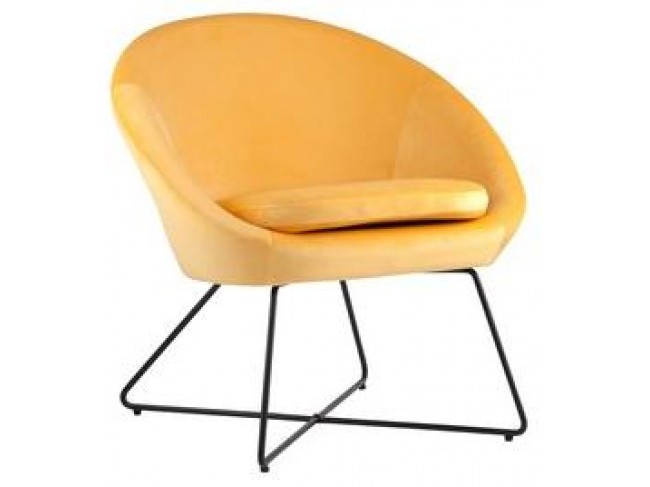 Кресло Stool Group Колумбия оранжевый [DOUMBIA HLR-22]