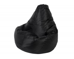 Кресло Мешок Черное Оксфорд XL 125х85