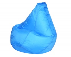 Кресло Мешок Голубое Оксфорд XL 125х85