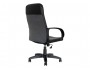 Офисное кресло Office Lab standart-1581 Эко кожа черный / ткань серая