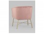 Кресло Stool Group Шале Велюр розовый