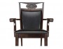 Кресло Luiza dirty oak / dark brown Стул деревянный