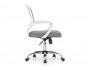 Ergoplus light gray / white Компьютерное кресло