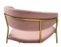 Кресло Portman Pink gold