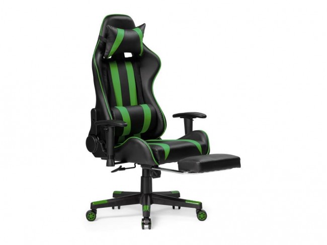 Corvet black / green Офисное кресло