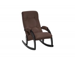 Кресло-качалка Модель 67 Венге, ткань V 23