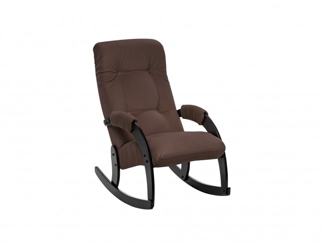 Кресло-качалка Модель 67 Венге, ткань V 23
