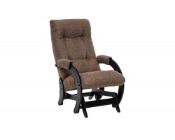 Кресло-качалка Модель 68 (Leset Футура) Венге, ткань Malta 15 A