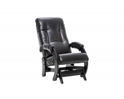 Кресло-качалка Модель 68 (Leset Футура) Венге, к/з Vegas Lite Black