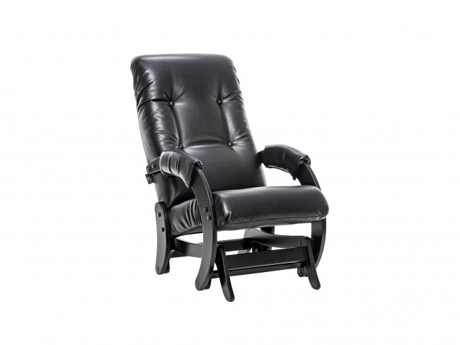 Кресло-качалка Модель 68 (Leset Футура) Венге, к/з Vegas Lite Black