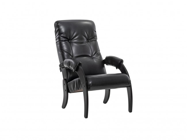 Кресло для отдыха Модель 61 Венге, к/з Vegas Lite Black