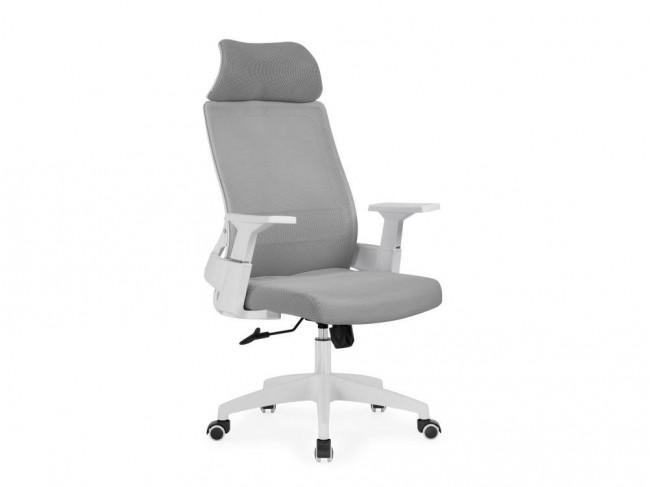 Flok gray / white Компьютерное кресло