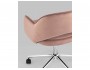 Кресло компьютерное Stool Group Кларк Велюр розовый