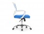 Ergoplus белое / голубое Компьютерное кресло
