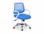 Ergoplus белое / голубое Компьютерное кресло