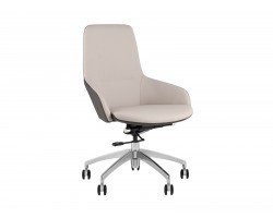 Кресло офисное STOOL GROUP TopChairs Soulo бежевый/серый
