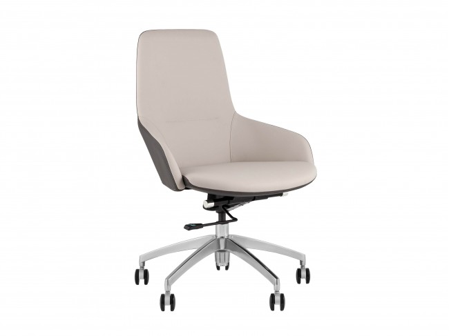 Кресло офисное STOOL GROUP TopChairs Soulo бежевый/серый