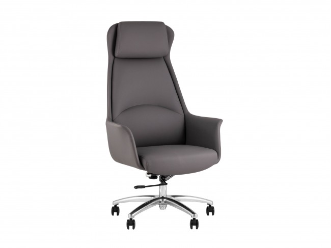 Кресло руководителя STOOL GROUP TopChairs Viking New серый