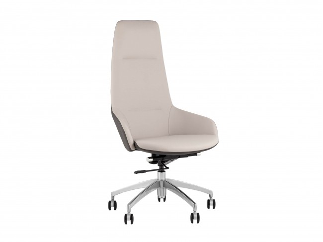 Кресло руководителя STOOL GROUP TopChairs Soulo бежевый/серый