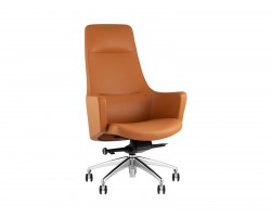 Кресло руководителя STOOL GROUP TopChairs Ferris коричневый