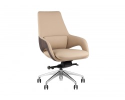 Кресло офисное TopChairs Reign бежевый
