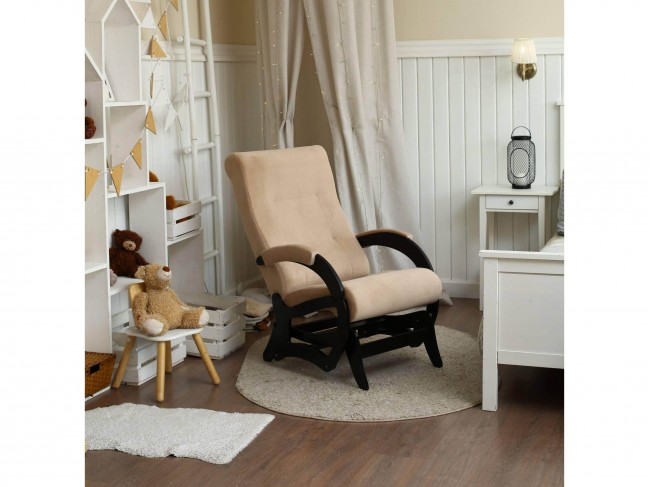 Кресло маятниковое АМЕЛИЯ ткань ПЕСОК amigo BEIGE