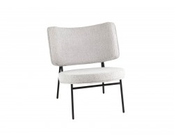 Кресло STOOL GROUP District Lounge Букле светло-серый