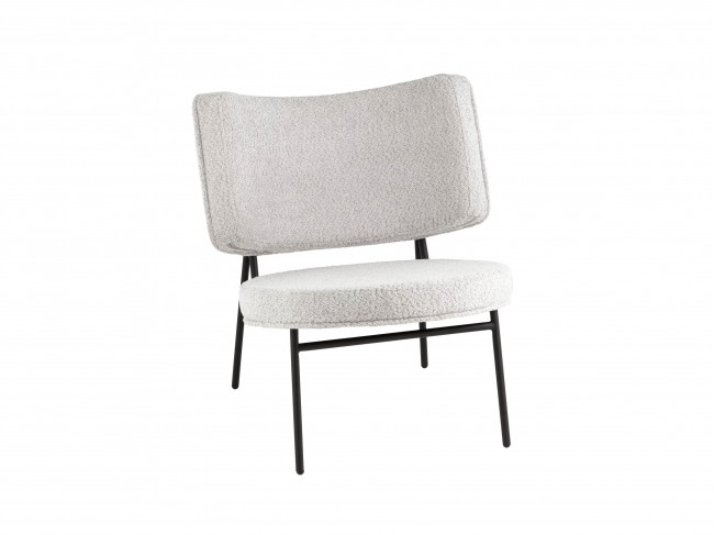 Кресло STOOL GROUP District Lounge Букле светло-серый