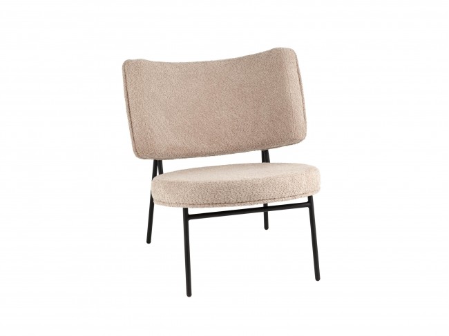 Кресло STOOL GROUP District Lounge Букле капучино