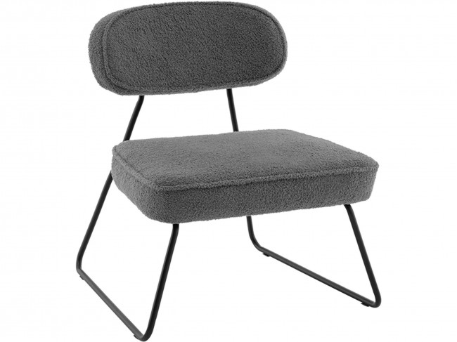 Кресло STOOL GROUP Kate new букле Темно-серый