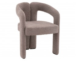 Стул STOOL GROUP Болинджер букле Светло-коричневый