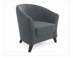 Мягкое кресло Line маренго темно-серый