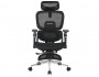 Кресло офисное STOOL GROUP TopChairs Prodigy с оттоманкой Черный