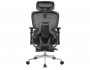 Кресло офисное STOOL GROUP TopChairs Prodigy с оттоманкой Черный