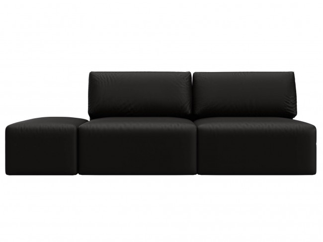 Диван прямой модульный с пуфом Лига-060 НПБ