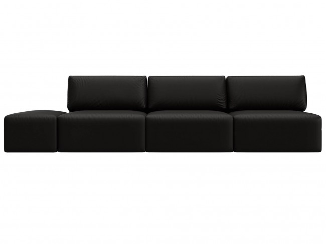 Диван прямой модульный с пуфом Лига-060 НПБ Лонг