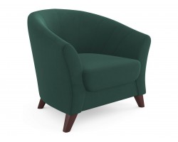 Мягкое кресло Line изумруд