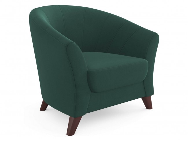 Мягкое кресло Line изумруд
