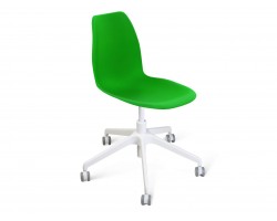 Стул подъемно-поворотный Sheffilton SHT-ST29/S154 зеленый/белый