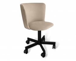 Стул подъемно-поворотный Sheffilton SHT-ST36/S120M ванильный крем/черный