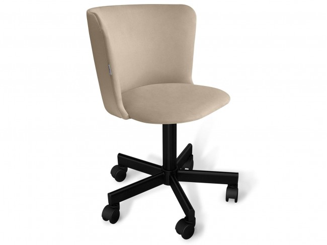 Стул подъемно-поворотный Sheffilton SHT-ST36/S120M ванильный крем/черный