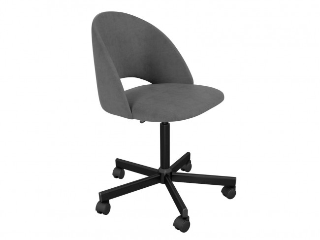 Стул подъемно-поворотный Sheffilton SHT-ST34/S155 платиново-серый/черный