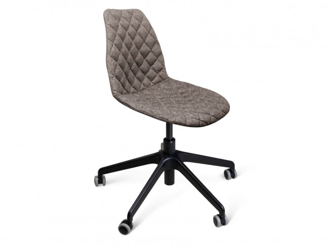 Стул подъемно-поворотный Sheffilton SHT-ST29-C12/S154 коричневый сахар/черный