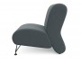 Мягкое дизайнерское кресло Pati маренго темно-серый