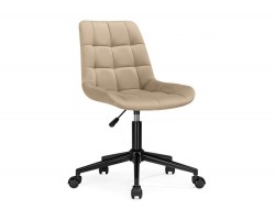 Честер бежевый / черный Офисное кресло