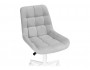 Честер светло-серый велюр / белый Офисное кресло